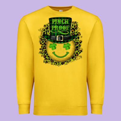 Premium Sweatshirt st. patricks day pinch proof lucky face