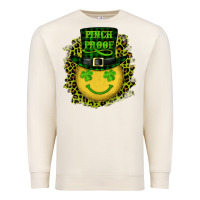 Sandshell st. patricks day pinch proof lucky face Premium Sweatshirt - RanaPortraitStore