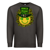 Smoke st. patricks day pinch proof lucky face Premium Sweatshirt - RanaPortraitStore