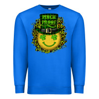 True Royal st. patricks day pinch proof lucky face Premium Sweatshirt - RanaPortraitStore