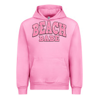 Fuchsia Pink beach babe Urban Hoodie - JahusDesignShop