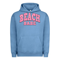 Pigment Pebble Blue beach babe Urban Hoodie - JahusDesignShop