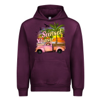 Mauve Wine sunset chaser Urban Hoodie - JahusDesignShop