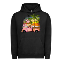 Pigment Black sunset chaser Urban Hoodie - JahusDesignShop