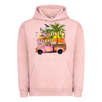 Pigment Salmon sunset chaser Urban Hoodie - JahusDesignShop