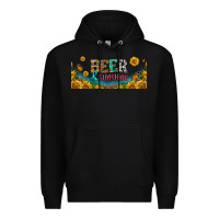 Black beer and sunshine 16oz libbey cup Premium Hoodie - HRA Design Shop