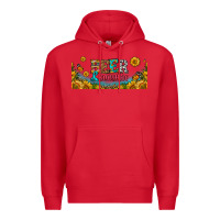 Red beer and sunshine 16oz libbey cup Premium Hoodie - HRA Design Shop