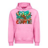 Fuchsia Pink life is better by the campfire Urban Hoodie - AdoDesignShop