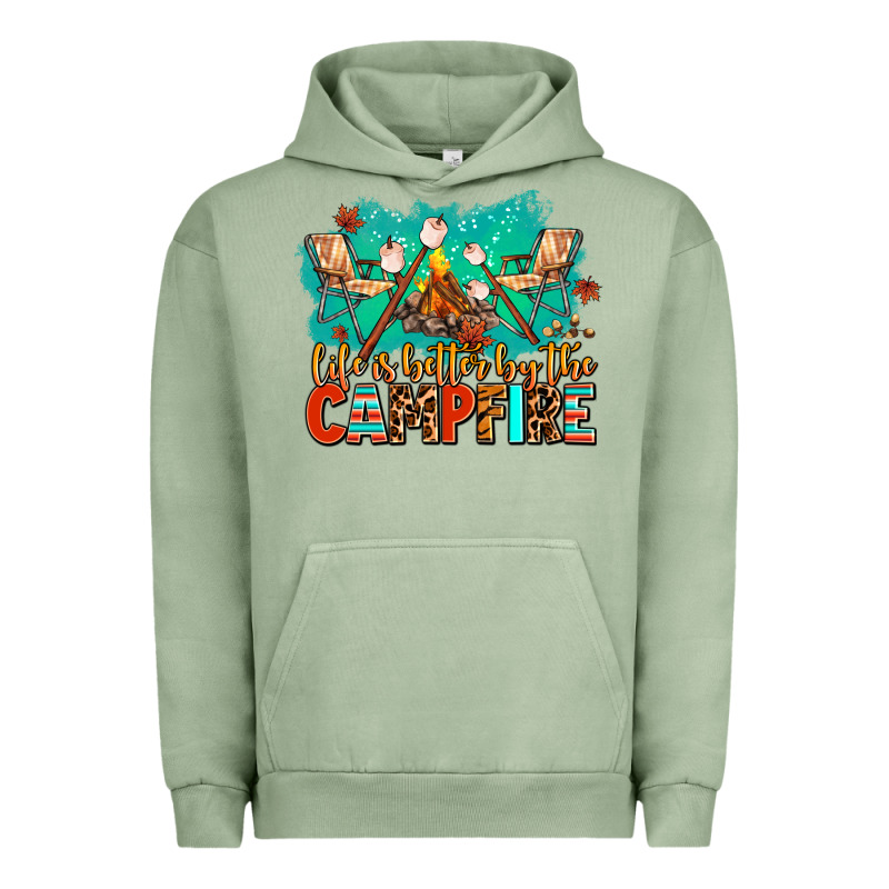 Life Is Better By The Campfire Urban Hoodie by AdoDesignShop | Teevron