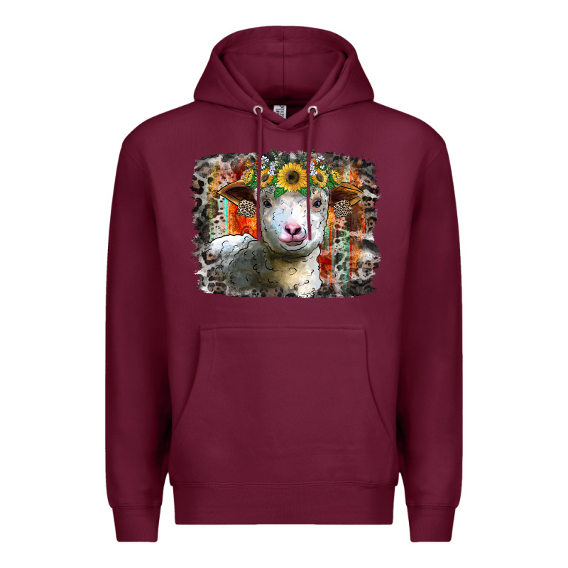Sunflower Sheep Premium Hoodie by RacoonDesign | Teevron