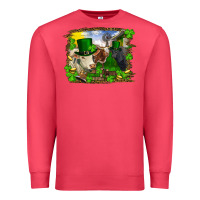 Cardinal st patricks day cows Premium Sweatshirt - RanaPortraitStore