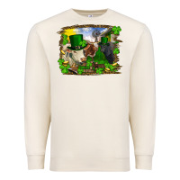Sandshell st patricks day cows Premium Sweatshirt - RanaPortraitStore