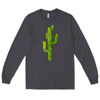 Smoke cactus Long Sleeve Tee - BarkalooDesign