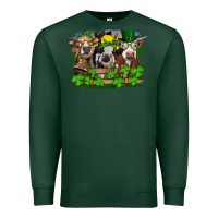 Sports Green st patricks day heifers Premium Sweatshirt - RanaPortraitStore