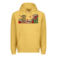 Antique Gold always chingona 16oz libbey cup Premium Hoodie - HRA Design Shop