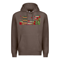 Coffee always chingona 16oz libbey cup Premium Hoodie - HRA Design Shop