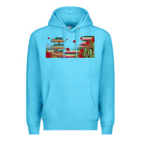 Ocean Blue always chingona 16oz libbey cup Premium Hoodie - HRA Design Shop