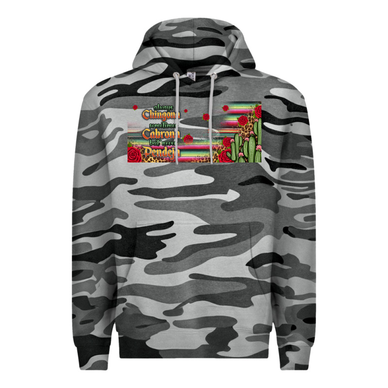 Always Chingona 16oz Libbey Cup Premium Hoodie by HRA Design Shop | Teevron