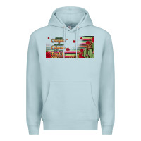 Blue Mist always chingona 16oz libbey cup Premium Hoodie - HRA Design Shop