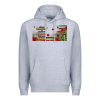 Heather Grey always chingona 16oz libbey cup Premium Hoodie - HRA Design Shop