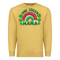 Antique Gold st patricks day one lucky mama Premium Sweatshirt - RanaPortraitStore