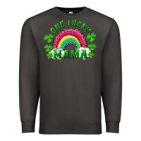 Smoke st patricks day one lucky mama Premium Sweatshirt - RanaPortraitStore