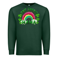 St Patricks Day One Lucky Mama Premium Sweatshirt | Teevron