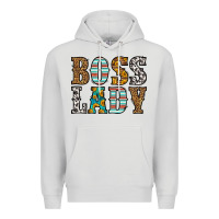 Dove Grey western boss lady Premium Hoodie - HRA Design Shop