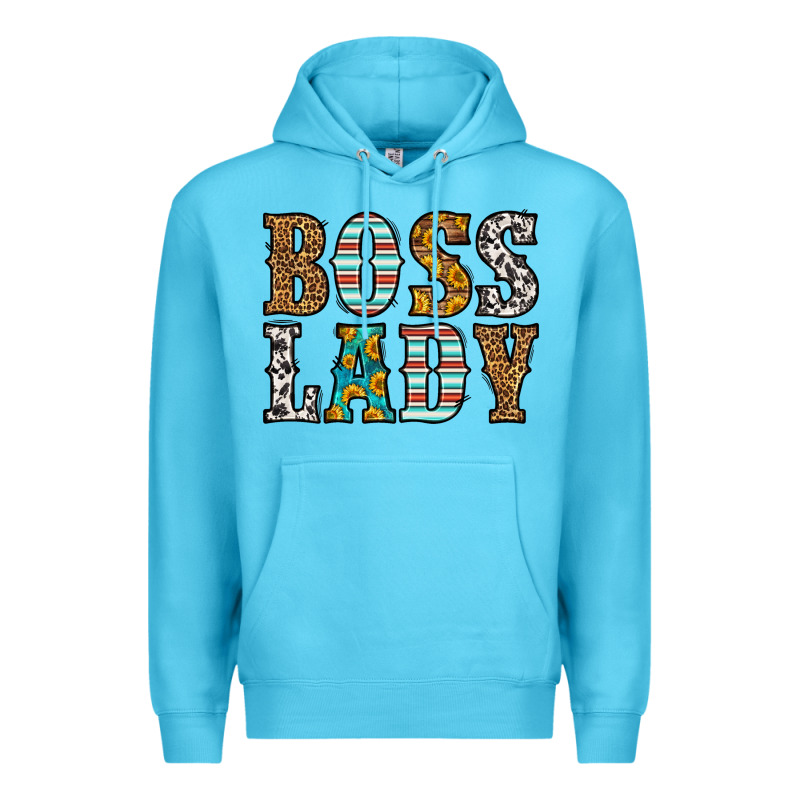 Western Boss Lady Premium Hoodie by HRA Design Shop | Teevron