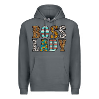 Rock western boss lady Premium Hoodie - HRA Design Shop
