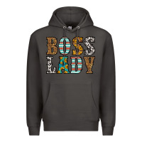 Smoke western boss lady Premium Hoodie - HRA Design Shop