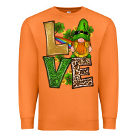 Carrot st patricks day gnomes shamrock love Premium Sweatshirt - RanaPortraitStore