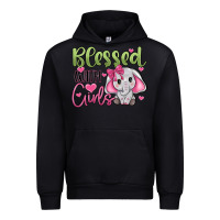 Black blessed with girls Urban Hoodie - JahusDesignShop