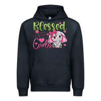 Navy blessed with girls Urban Hoodie - JahusDesignShop