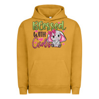 Pigment Peanut Butter blessed with girls Urban Hoodie - JahusDesignShop
