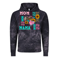 Cloud Black mom mama mommy with hearts Vintage Hoodie - AdoDesignShop