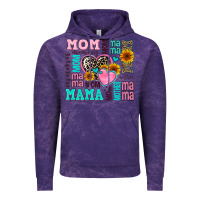 Cloud Purple mom mama mommy with hearts Vintage Hoodie - AdoDesignShop