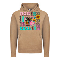 Vintage Coffee mom mama mommy with hearts Vintage Hoodie - AdoDesignShop