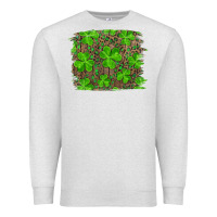 Oatmeal Heather st patricks day shamrock and leopard distressed ba Premium Sweatshirt - RanaPortraitStore