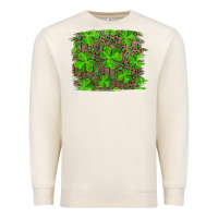 Sandshell st patricks day shamrock and leopard distressed ba Premium Sweatshirt - RanaPortraitStore