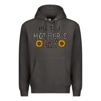Smoke my first mother's day Premium Hoodie - CowhideDigitalArt