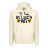 Tofu my first mother's day Premium Hoodie - CowhideDigitalArt