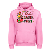 Fuchsia Pink i believe in santa paws Urban Hoodie - AdoDesignShop