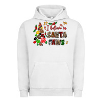 Pigment Lunar Rock i believe in santa paws Urban Hoodie - AdoDesignShop