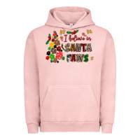 Pigment Salmon i believe in santa paws Urban Hoodie - AdoDesignShop