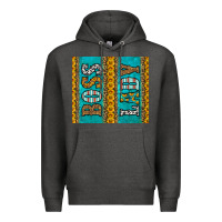 Charcoal Heather western boss lady Premium Hoodie - HRA Design Shop