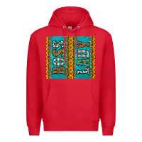 Red western boss lady Premium Hoodie - HRA Design Shop