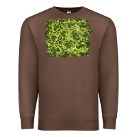 Chestnut st patricks day shamrock leopard background Premium Sweatshirt - RanaPortraitStore