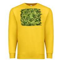 Lemon st patricks day shamrock leopard background Premium Sweatshirt - RanaPortraitStore