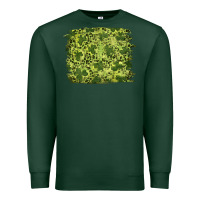 Sports Green st patricks day shamrock leopard background Premium Sweatshirt - RanaPortraitStore